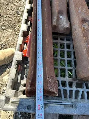 Used AFTERMARKET 46" L X  5-3/4" D STEEL CHISEL DRILL FOR CABLE TOOL Drills Pennsylvania US | East West Machinery & Drilling #1417301