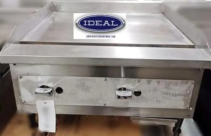 24" FLAT TOP GRILL - GAS OR PROPANE