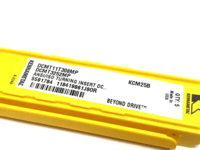 NEW KENNAMETAL SCREW-ON POSITIVE INSERTS DCMT11T308MP