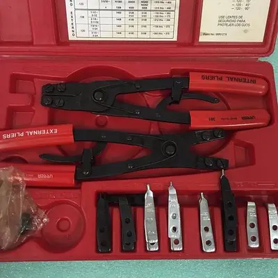 URRER 361 Heavy Duty Retaining ring plier set