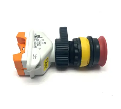 USED BARTEC COMEX EMERGENCY STOP SLAM BUTTON W/ 07-3323-1.00 SWITCH