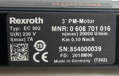 USED BOSCH REXROTH 0 608 701 016