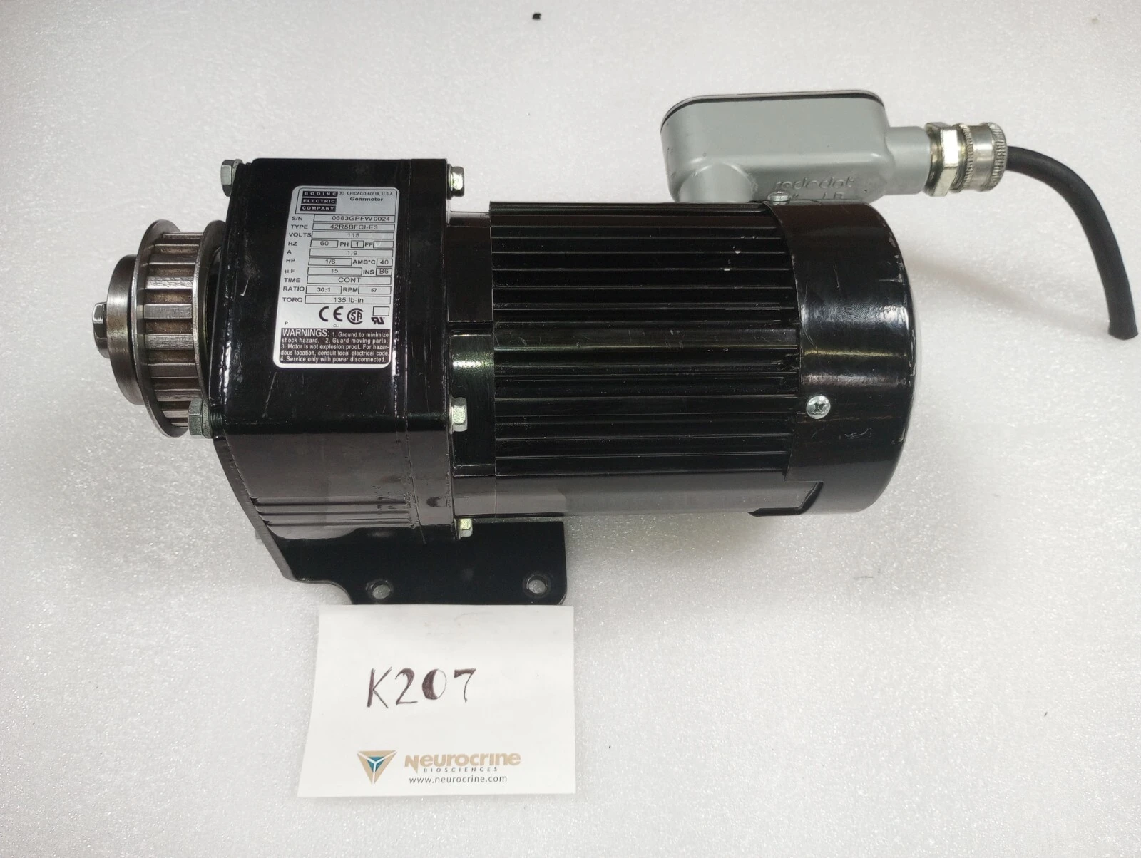 USED BODINE 42R5BFC1-E3