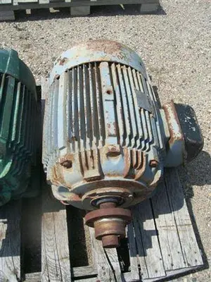 USED WESTINGHOUSE 30 HP ELECTRIC MOTOR