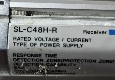 Keyence SL-C48H-R Safety Light Curtain Module Loc 6C