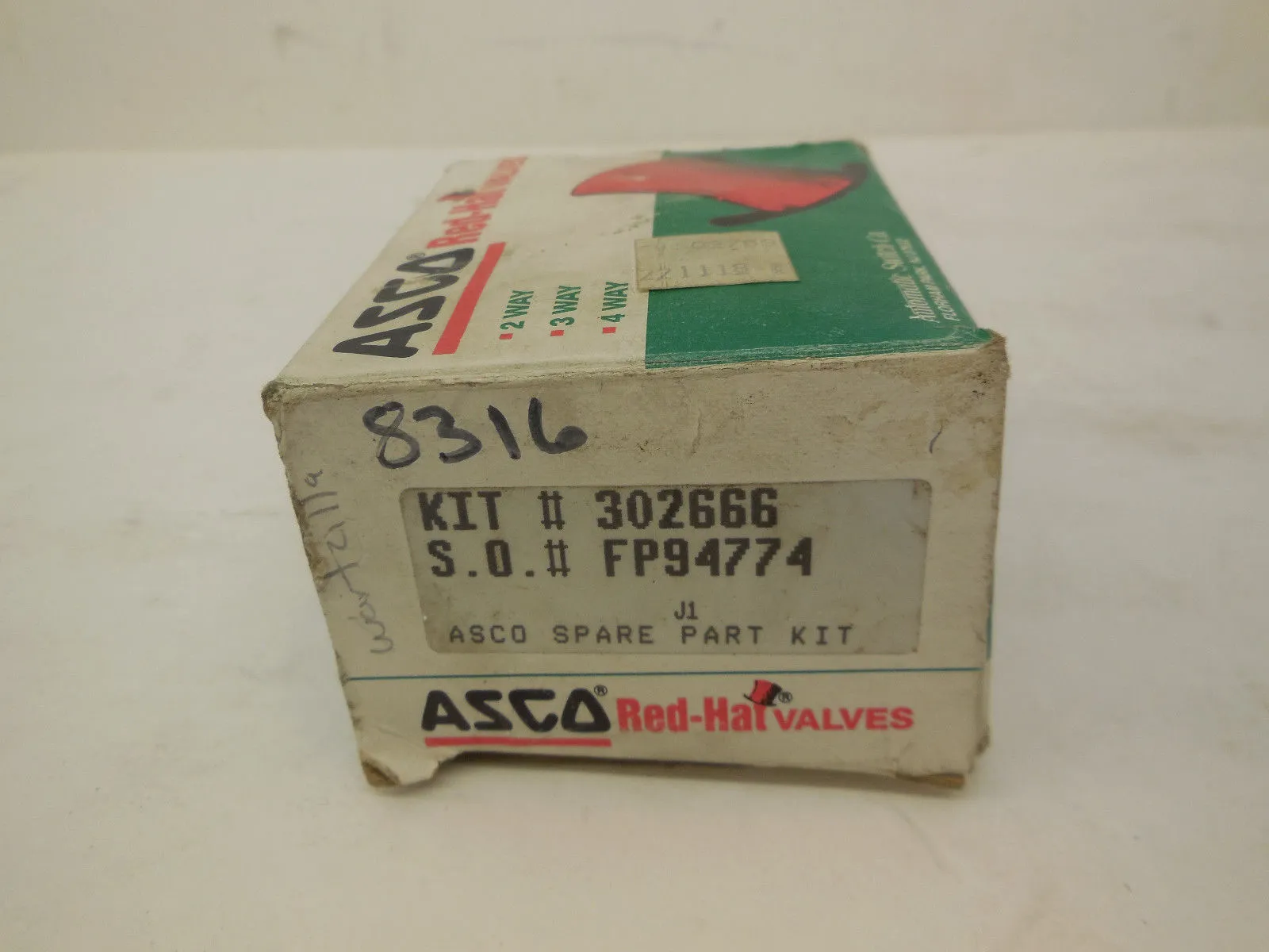 NEW ASCO 302666 REBUILD KIT