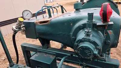 USED WHEATLEY/JETSTREAM HP-125 QUINTUPLEX HIGH PRESSURE WATERBLAST PUMP