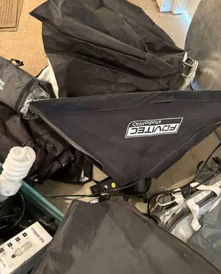 Lot of Photography Studio Lighting Items