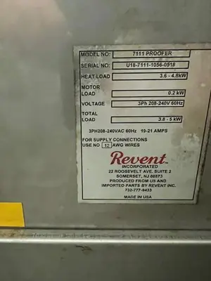 USED REVENT 7111