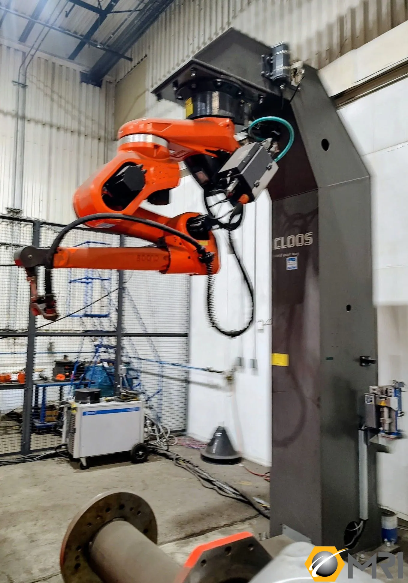 CLOOS CS-30 10-AXIS ROBOTIC WELDING CELL, NEW: 2021