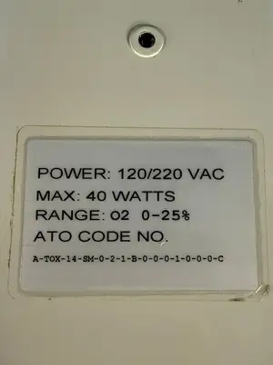 Msa Toxgard-II Gas Monit. A-TOX-14-SM-0-2-1-B-0-0-0-1-0-0-0-C 40w. ( 12.5.3)