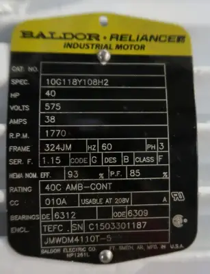 NEW BALDOR EM4110T