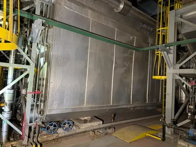 Foster Wheeler 7000 HP Water Tube Boiler System - 712 PSI with NAT-COM Low NOx Burner (2001)