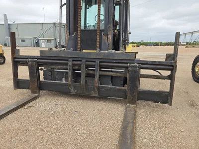 Hyster H280XL Diesel Forklift, Single Stage, Side Shift, Clamp, 14,460 Hours Indicated
