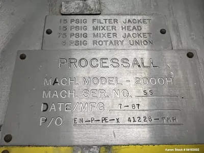 USED PROCESSALL 2000H