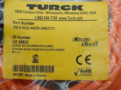 NEW TURCK RSCD RSCD 440OR10M/S771