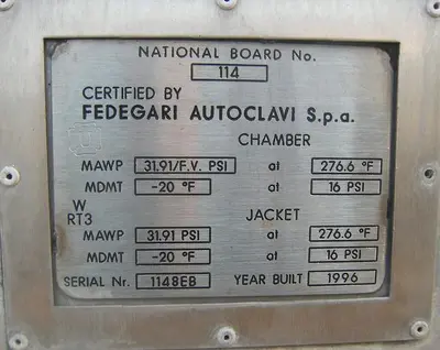USED 1996 FEDEGARI FOF 8/9