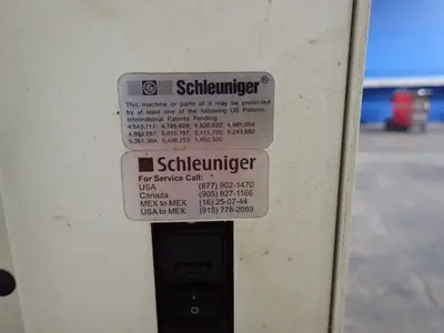 Used SCHLEUNIGER OS 9400 Wire Cut & Strip Ohio US | HGR 24 #915955