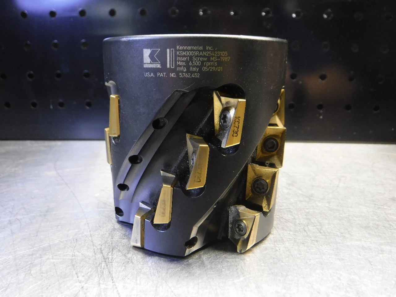 Kennametal 3" 5 Flute Indexable Milling Cutter KSM3005RAN25423105 (LOC2687A)