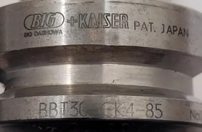 Used BIG DAISHOWA / KAISER BBT30-CK4-85 Misc Industrial Equipment Kentucky US | Aucto #686884
