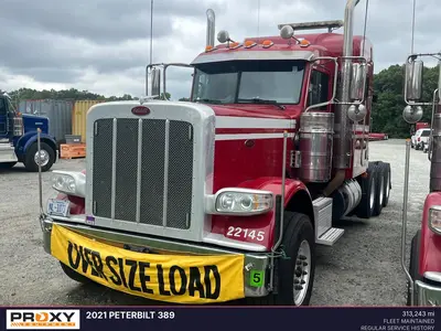 Used 2021 PETERBILT 389 Tractors & Trailers North Carolina US | Proxy Equipment #1426086