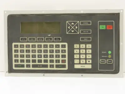 VideoJet Excel Ink Jet Printer Keyboard Interface Panel LCD Display