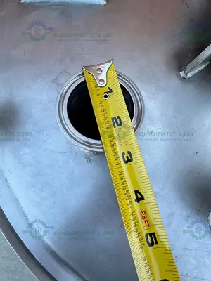 Unknown Brand 300 Liter Mixing Tank w/ Lenze 3 Phase Motor, Impeller