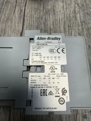 ALLEN BRADLEY 100-C30E*00 Electrical/PLC/Automation | ESS Industrial Equipment Sales (8)