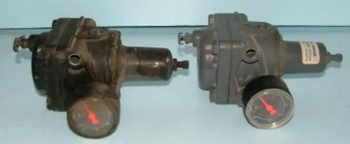 QTY. 2. FISHER CONTROL REGULATORS SPRING RANGE REC...