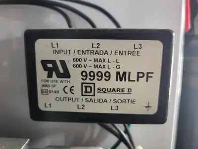 USED SQUARE D MODEL 6