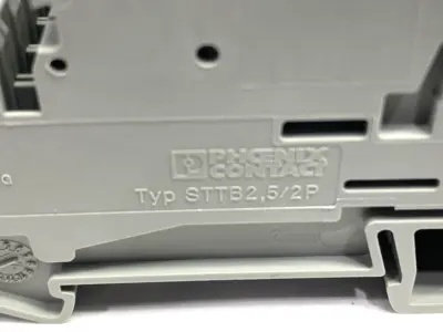 USED PHOENIX CONTACT DOUBLE LEVEL TERMINAL BLOCK STTB2,5/2P LOT OF 10