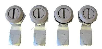 Lot of 4 CompAir Leroi Air Compressor Door Panel Cam Locks