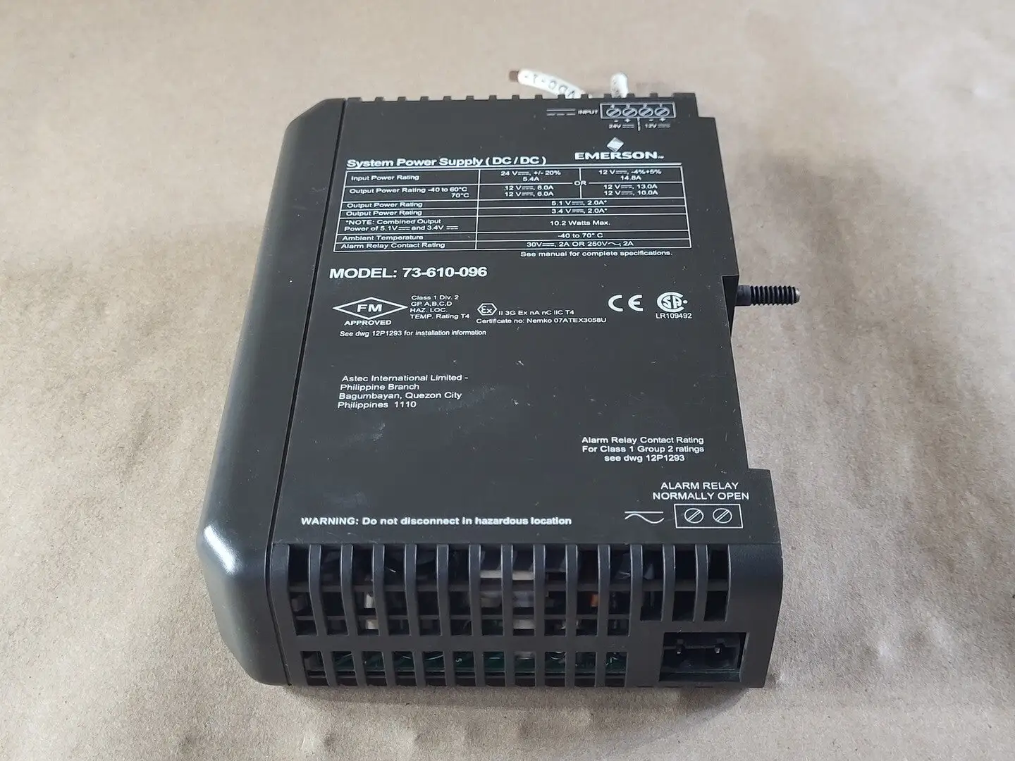 USED EMERSON KJ1501X1-BC3