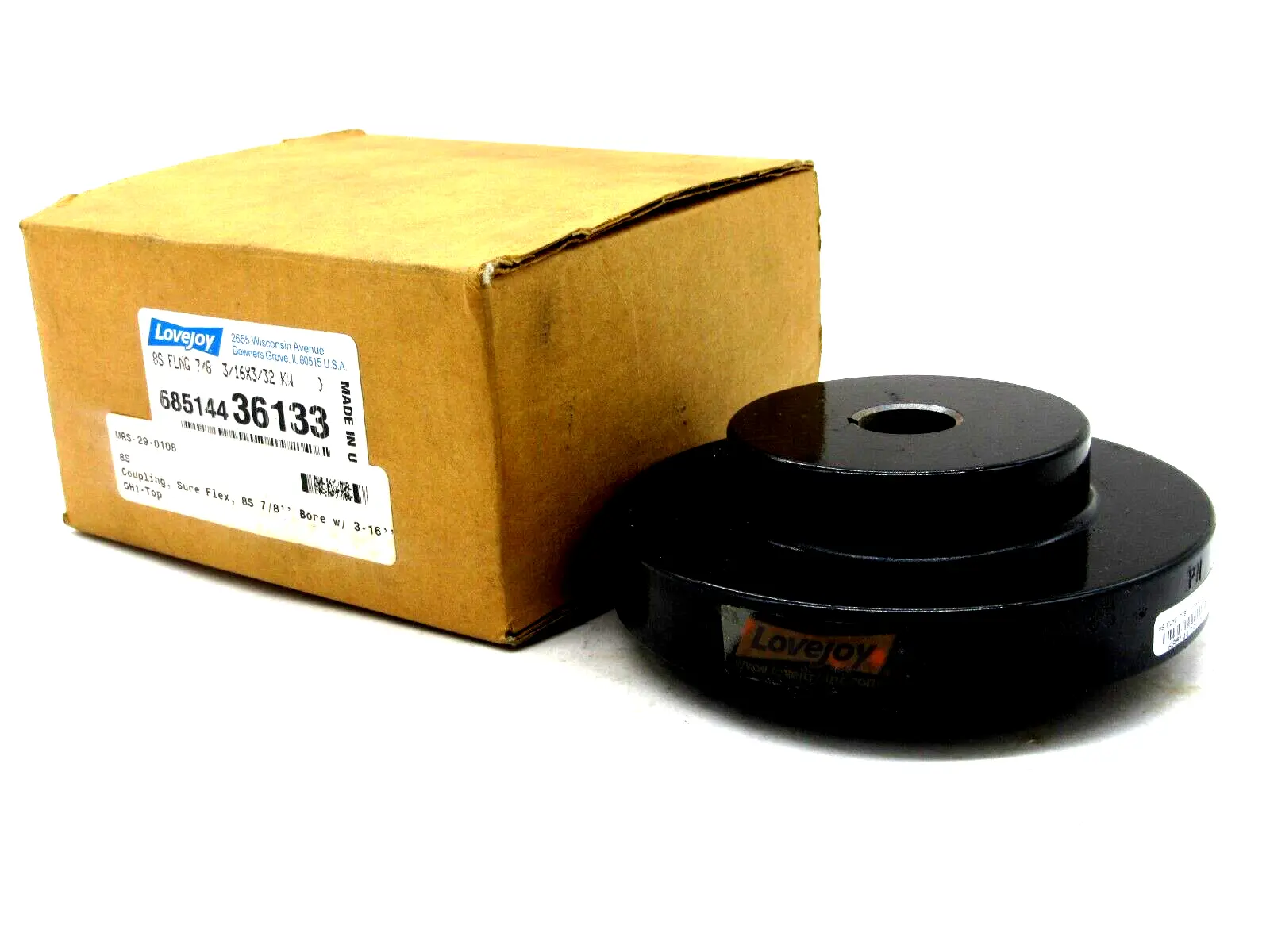 NEW LOVEJOY 68514436133 SURE FLEX COUPLING 8S