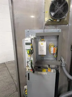 Klockner model LA-500 vertical strip packager