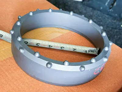 Used AFTERMARKET 6" DUAL ROTARY SHOE – 22 BALLISTIC BUTTON ASSEMBLY Drilling Attachments Pennsylvania US | East West Machinery & Drilling #1417918