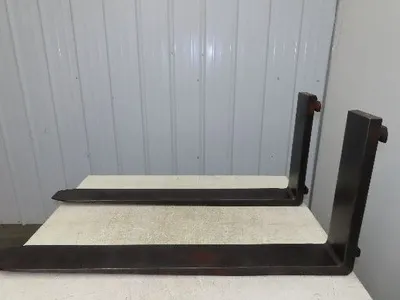 5x48" Class 2 Steel Forklift Forks Tines 16" Carriage 1-Pair