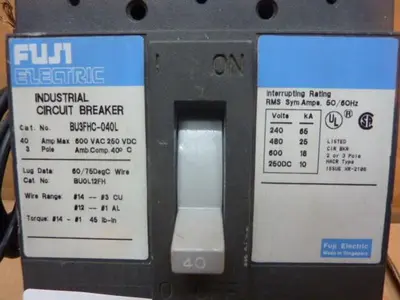 USED FUJI ELECTRIC BU3FHC-040L