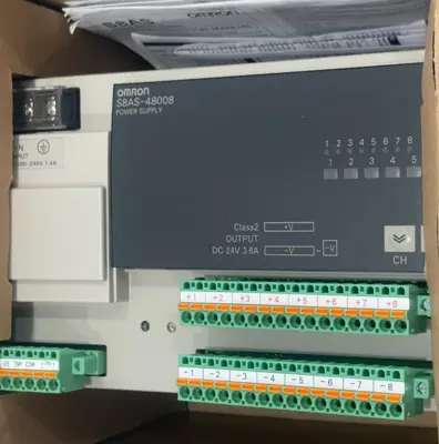 NEW OMRON S8AS-48008 POWER SUPPLY 24V DC 20A S8AS48008
