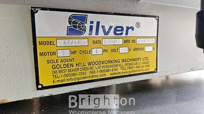 USED 2005 RITTER R1175 USED, VERY HEAVY DUTY SHAPER WITH SILVER FEEDER
