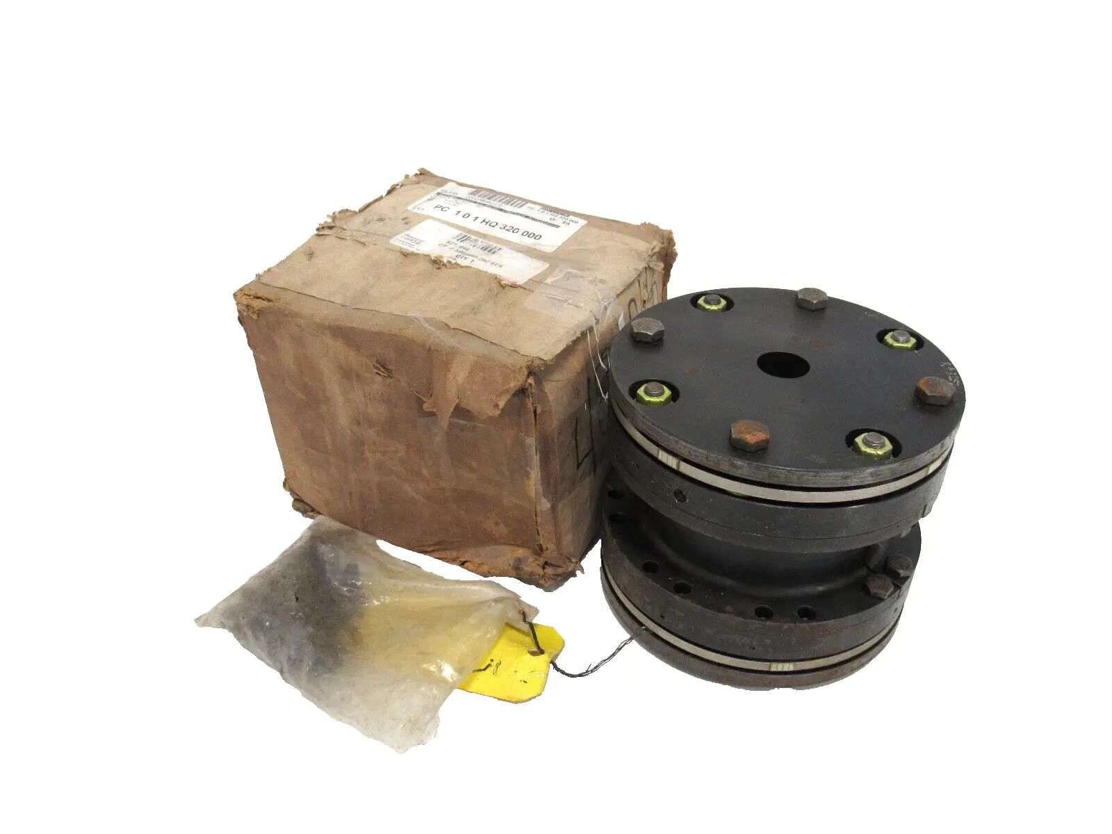 USED REXNORD 262 FLEXIBLE DISC SHAFT COUPLING 5711994 1" BORE SR54RD