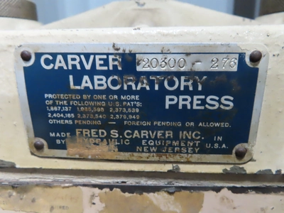 12 ton Carver Hydraulic Press