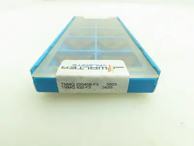 Walter Valenite TNMG332 Carbide Turning Insert for steel 10 Piece Set