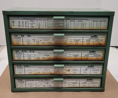 SUNNEN Cabinet - 5 Drawer Tooling & Accessories, Tooling | Machinery Central (1)