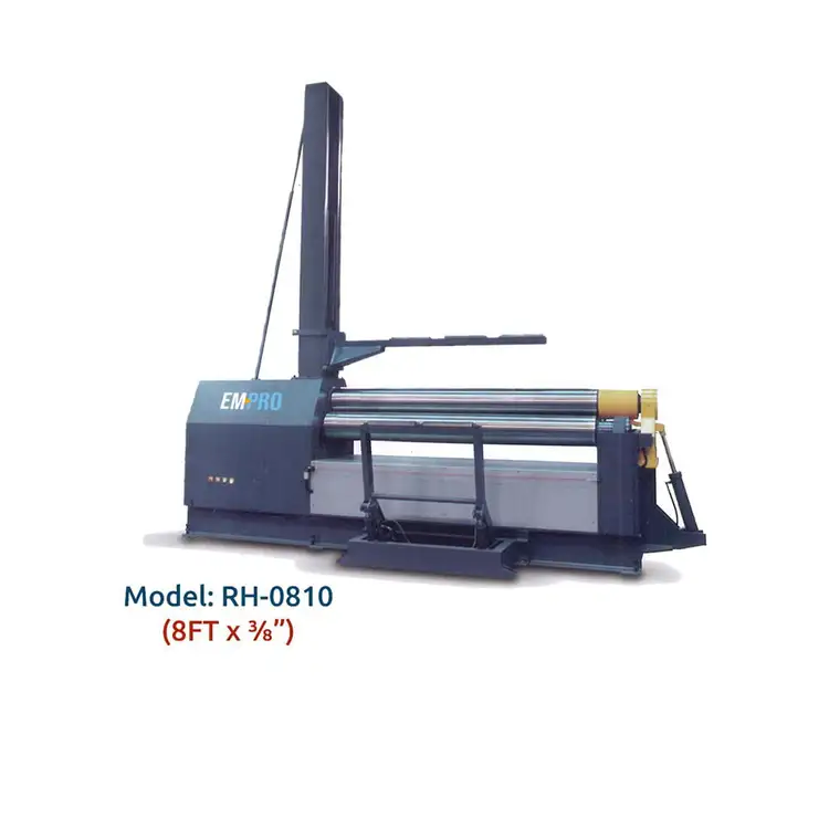 New | in-Stock EM-PRO EM-PRO HYDRAULIC 3-ROLL PYRAMID PLATE BENDING ROLLERS Plate Bending Rolls including Pinch Manitoba CA | Empire Machinery & Tools Ltd. #1359864