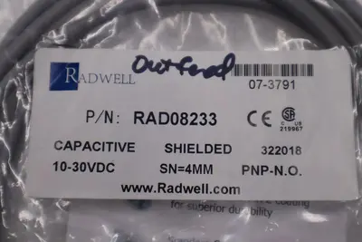 RADWELL RAD08233 / RAD08233 CABLE STOCK B-1582