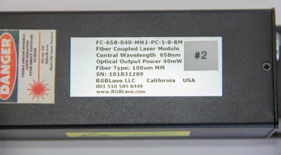 RGBLase FC-658-040-MM2-PC-1-0-R-M, FC-658-040 Laser Modules & Heads | ANACAPA EQUIPMENT BROKERS, INC (3)