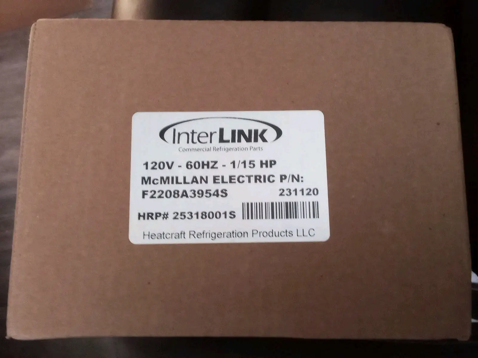 Used Interlink Interlink 25318001s Fan & Blower Parts US | Infinity wholesale & Supply LLC #1305772