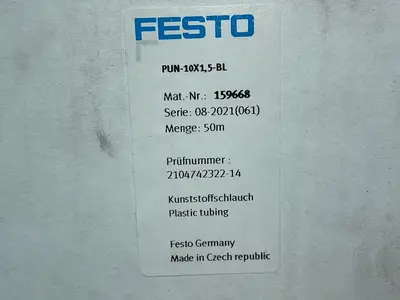 Used FESTO PUN10X1,5BL Miscellaneous MRO Ohio US | HGR 24 #1521290
