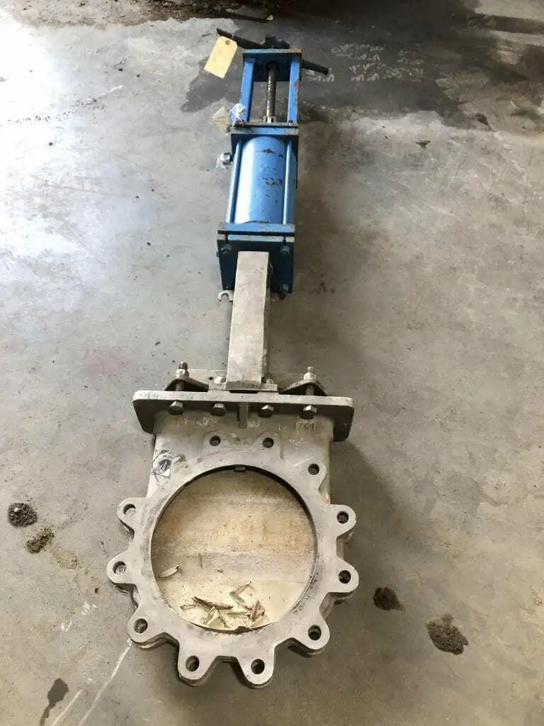 LVC Lined Valve Company 10″ 316 Stainless Steel 12 Lug Gate Valve ;150PSI supply